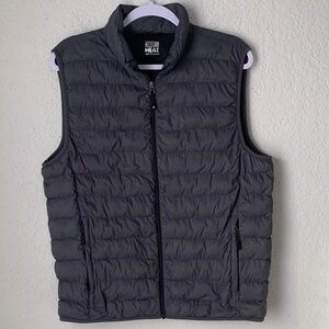 32 Degrees Women’s Charcoal Quilted Vest Size M